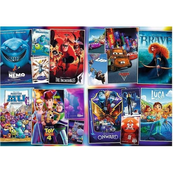 Pussel 6000 bitar: Disney Pixar - Underbart äventyr
