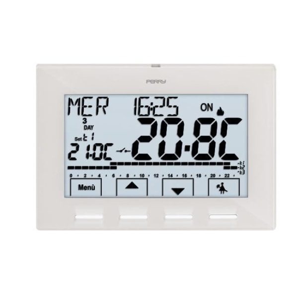 Perry - Veckovis digital programmerbar termostat 230V NÄSTA