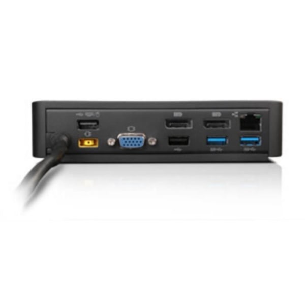 LENOVO 40A40090DK USB 3.0 (3.1 GEN 1) TYP-A SVART DOCKINGSSTATION