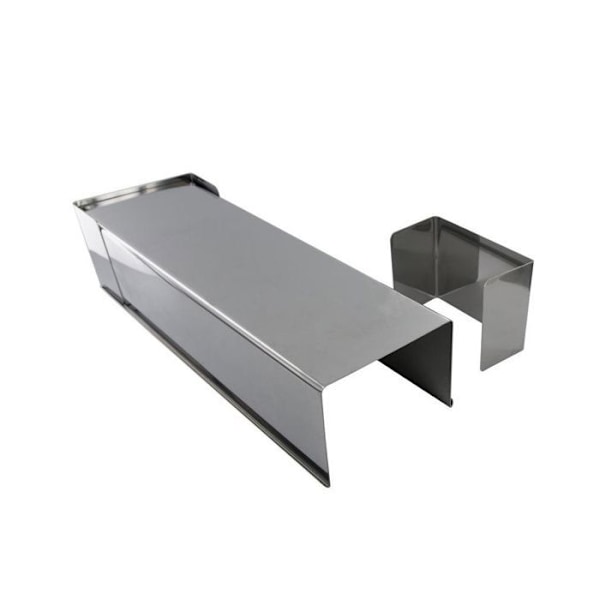 Fyrkantig stockform 31x10cm - Grå - Stål - Tål frys och diskmaskin Grå
