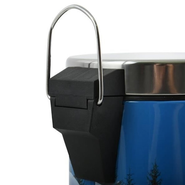 MSV Pedal Bin Rostfritt Stål 3L Stuga Färg Stuga färg