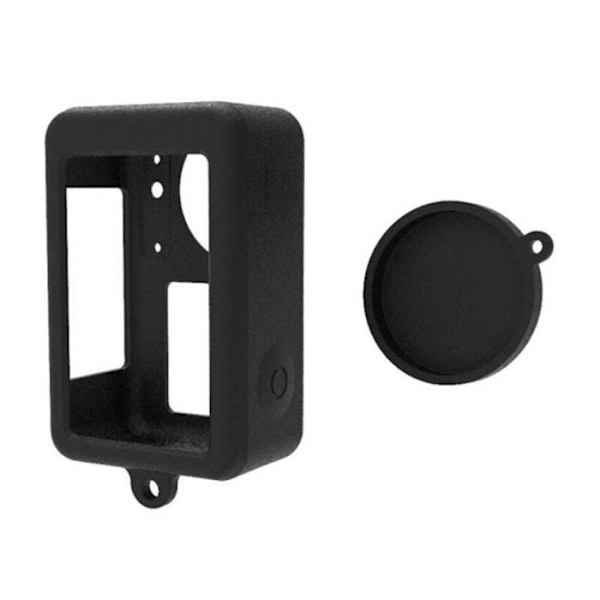 Puluz - PU874B - Silikonfodral för DJI Osmo Action 4/3 med linsskydd (svart)