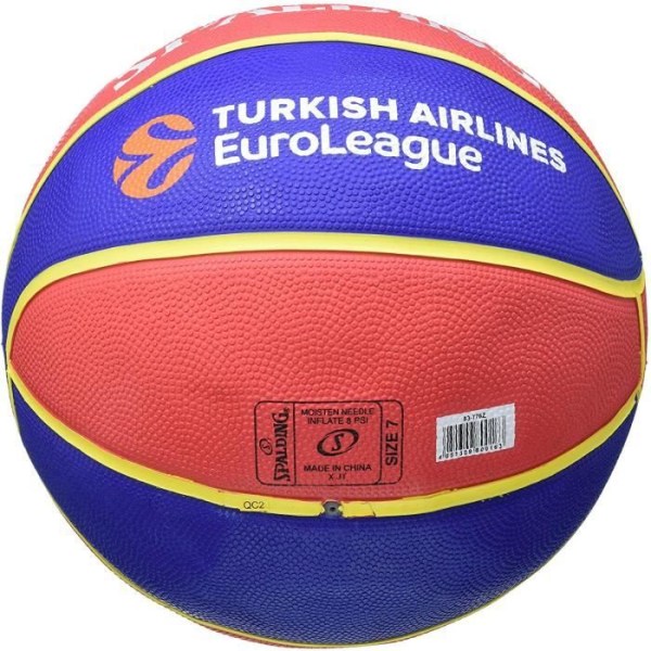 Spalding FC Barcelona Rubber EL TEAM 2018 boll - orange/blå - Storlek 7