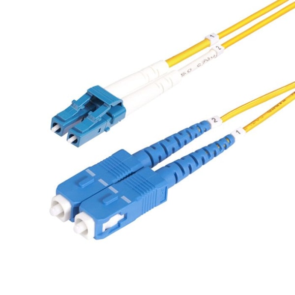 Patchkabel fiberoptisk - Startechcom - SMLCSC-OS2-5M - Enkelläge - 5 m - Duplex