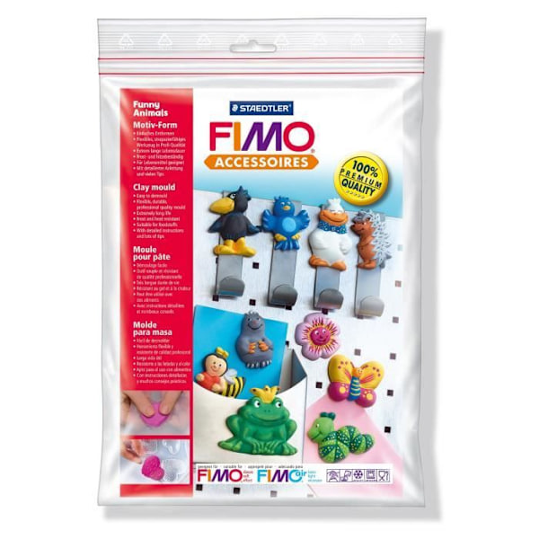 Funny Animals Mögel - FIMO - 158mm X 238mm - Blå - 3 år och över - Mögel - Vuxen - Blandat