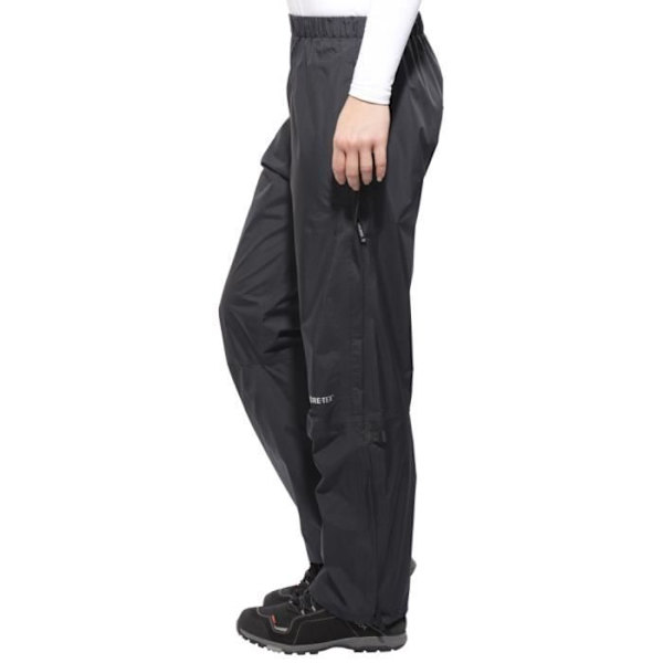 Kvinne regnbukse - Berghaus - Paclite - Svart - Løs passform - Goretex Svart S