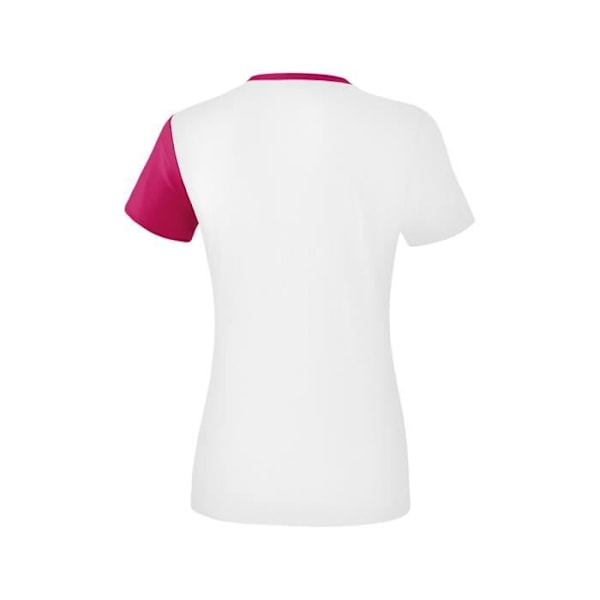 Junior T-shirt - Erima - 5-C - Vit/Rosa - Multisport - Slim fit Vit/rosa 12 år