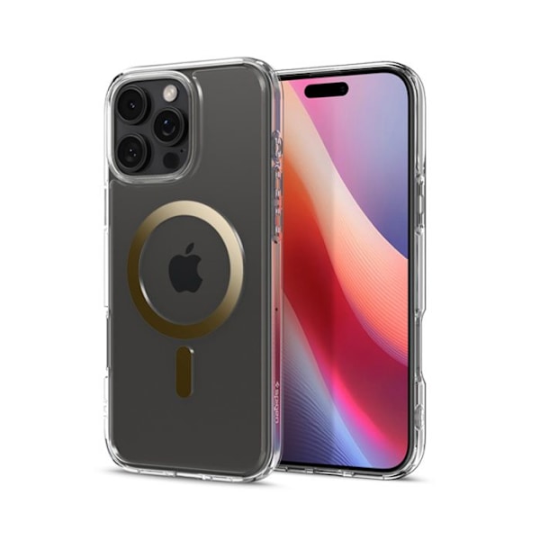 SPIGEN ULTRA HYBRID MAG MAGSAFE IPHONE 16 PRO MAX GULD