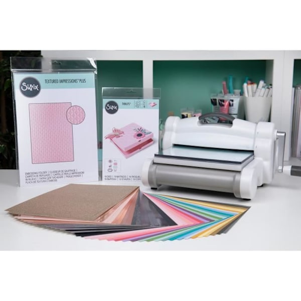 Sizzix Big Shot Plus White & Grey "Starter Kit" Sizzix Big Shot Plus White & Grey "Starter Kit"