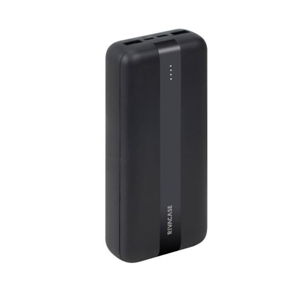POWER BANK 20000 MAH NERA TYPE-C RIVACASE VA2081 SVART