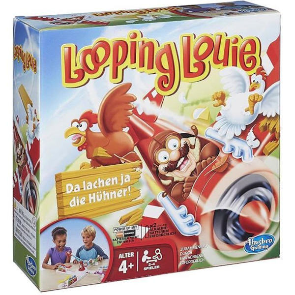 Brädspel - HASBRO - Looping Louie - Inomhus - Barn - 2 eller fler spelare Flerfärgad