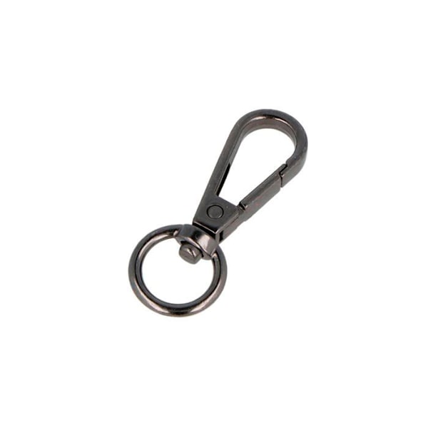 Innspiro - A15010304 - VELOX Mousqueton Anneau Rund Zamak Nickel Svart 13,4 mm 5u.