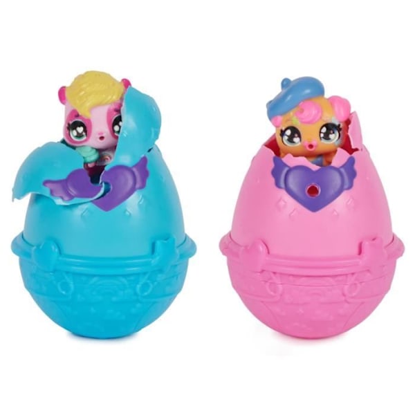 Samlarfigurer - SPIN MASTER - Hatchimals Alive - Pack med 2 ägg - Hög stol - Inkluderade tillbehör Färgad