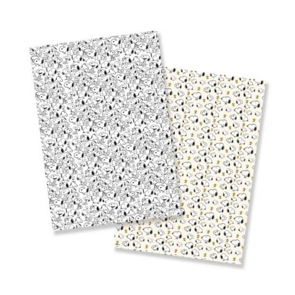 Presentpapper - Set med presentpapper Erik Peanuts, Snoopy (50x70cm)