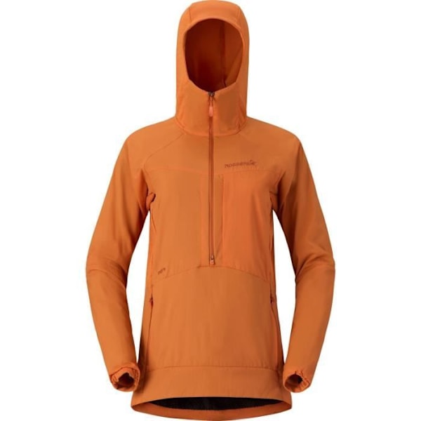 Skidjacka - Norrona - More Octa Zip Hood W - Orange - Dam - Andasbar Orange S