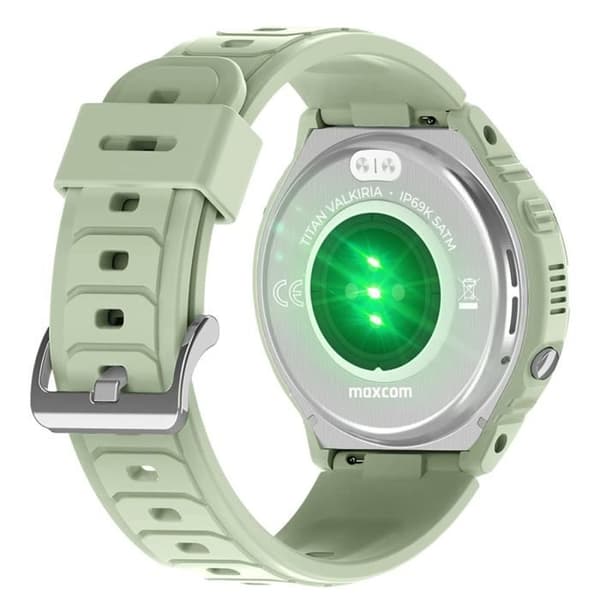Montre Connectée FW100 IP69 5ATM Gorilla Glass 3 Titan Valkiria Maxcom Grön Grön