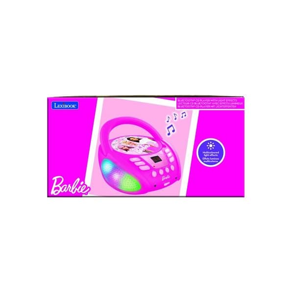 Bluetooth CD-spelare Barbie ROSA
