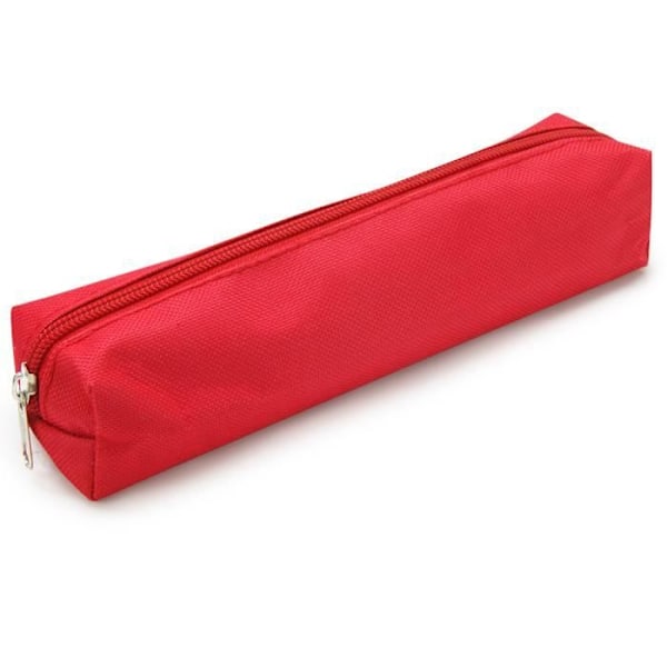 Pennfodral - WAYTEX - 931273RG - Mjuk polyester - Blixtlås - Vanlig röd Röd