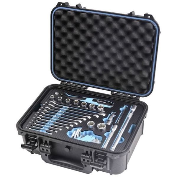 Brüder Mannesmann QUANTOOL verktygssats - Maritime Edition Q25150 48 delar