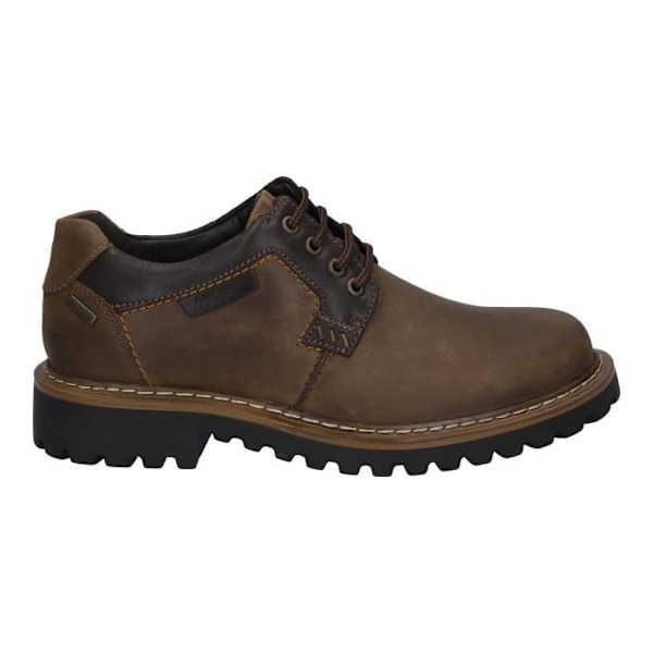 Låga skor för män - JOSEF SEIBEL - Chance 08 - Läder - Brun - TopDryTex kastanj 40