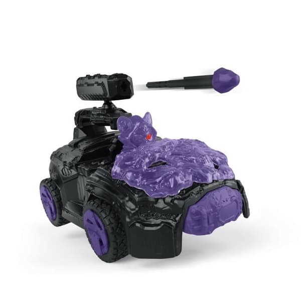 SCHLEICH- Dark Crashmobile with Mini Creature- 42672- Eldrador Mini Creatures Range Flerfärgad