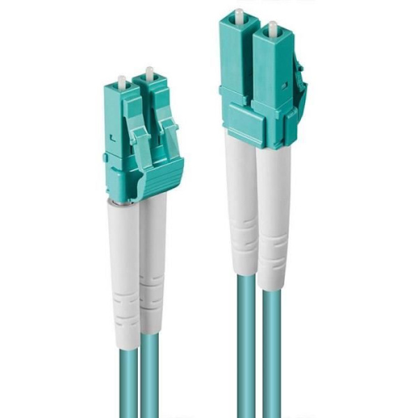 Lindy 46374 Duplex LC-LC OM3 Fiberoptisk Ethernet-kabel 10 m Blå