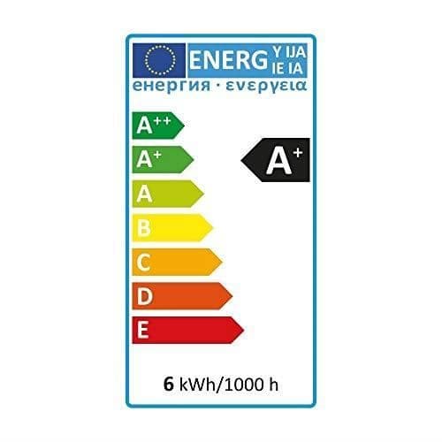 LED-lampor - Sigmaled - C37 - 6 W - Motsvarar 40 W - Varmvit 2800K Vit varm