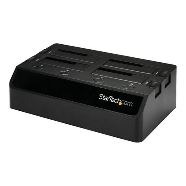 USB 3.0 dockingstation - STARTECH - SDOCK4U33 - 4 hårddiskar - Fläktar - UASP