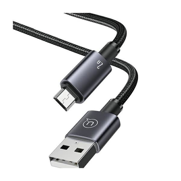 USB till Micro-USB-kabel USAMS 1,2 m, snabbladdning, stål