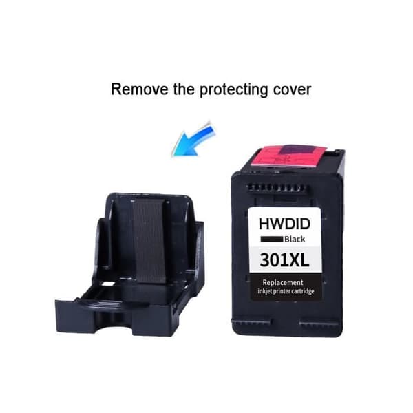 Smart Ink-kompatibla bläckpatroner för HP 301XL-Black