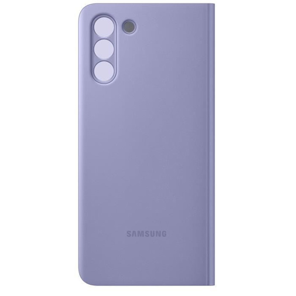 Smart Clear View Cover S21 Plus Lila