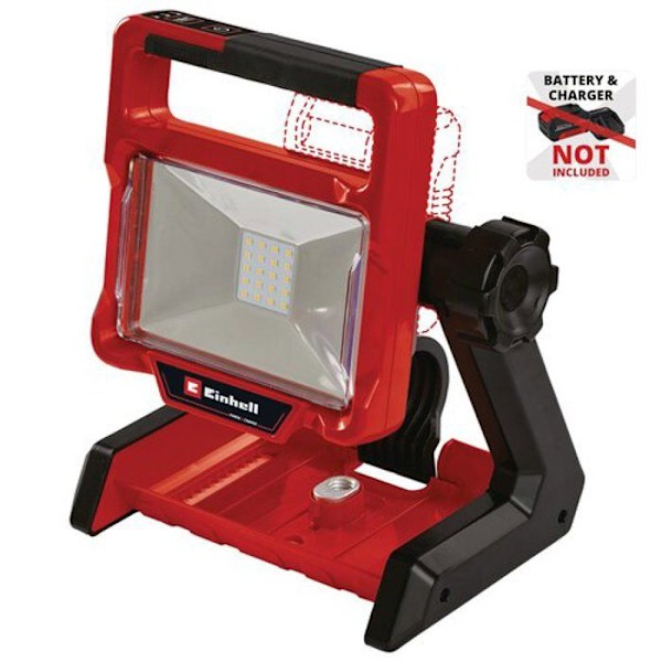 Einhell Trådlös projektor TE-CL 18/2000 LiAC – Solo PXC (18V, 2000 Lumen) Levereras utan batteri eller laddare