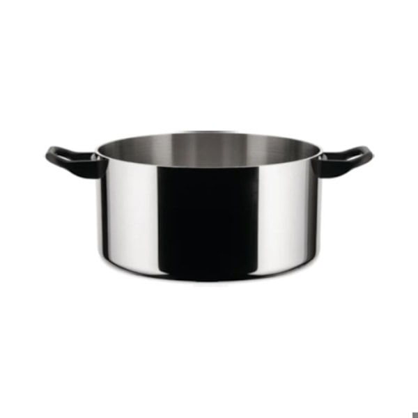 Alessi la Cintura Di Orione gryta i Multiply (Aisi 430, aluminium, rostfritt stål 18/10), Ø 24 Cm - 90101/24 T