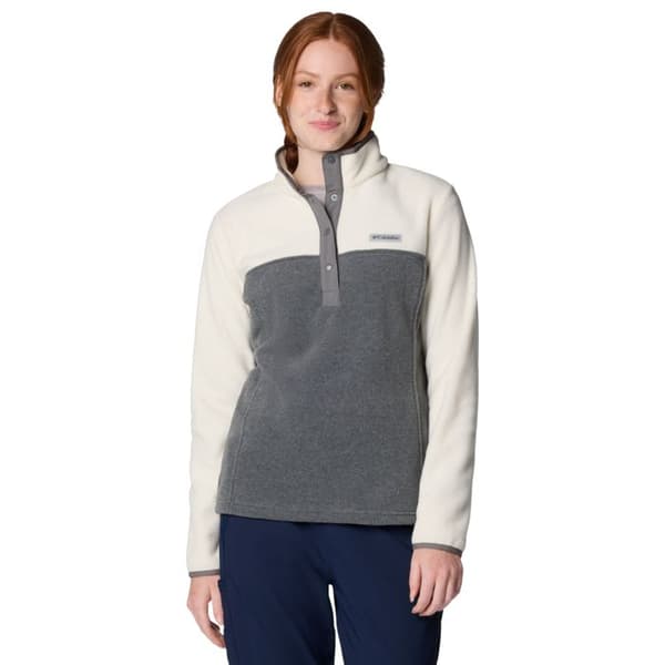 Columbia Benton Springs 1/2 Snap Pull-Over II – Fleece Dam Grå Grå M