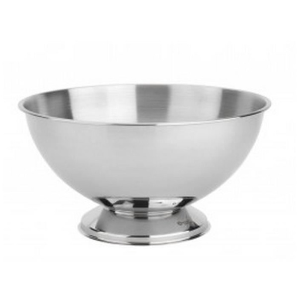 Champagneskål - LEOPOLD VIENNA - Klassisk - Blank och matt rostfri stål - Diameter 40 cm - På fot Blankpolerad och matt