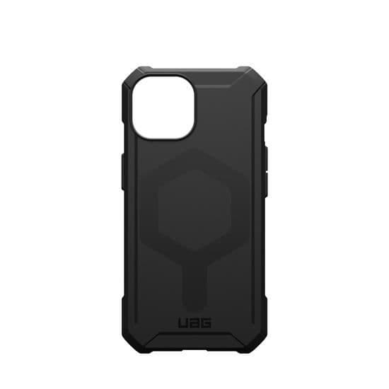 Coque - UAG - Essential Armor - iPhone 15 Plus - Svart - Förstärkt skydd - MagSafe Svart