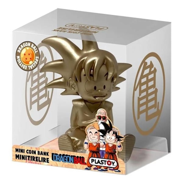 Spargris - PLASTOY - Special Edition Son Goku - Gul - Dragon Ball - Barn - Blandat Flerfärgad