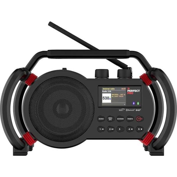 Byggradio - PERFECTPRO - NetBox - DAB+ - Bluetooth - WiFi - USB