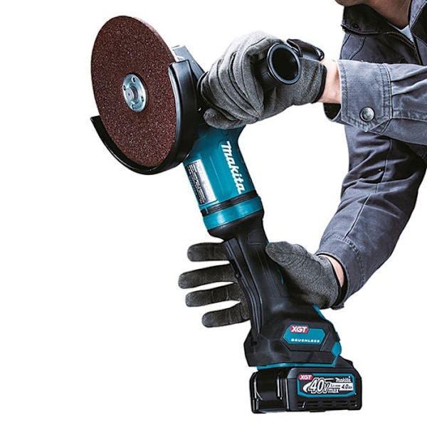 Meuleuse 180 mm 40V Bluetooth - MAKITA - utan batteri, ingen laddare - låda - GA037GZ