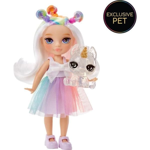 Rainbow High Littles - 15cm docka + husdjur - Rainbow - Från 4 år Regnbåge