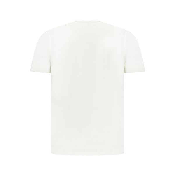 T-shirt MC bomull logotyp - North Sails. Vit S