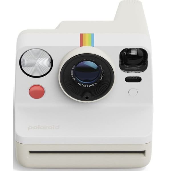 Polaroid Now Generation 3 Softrund Kamera Vit Vintage vit