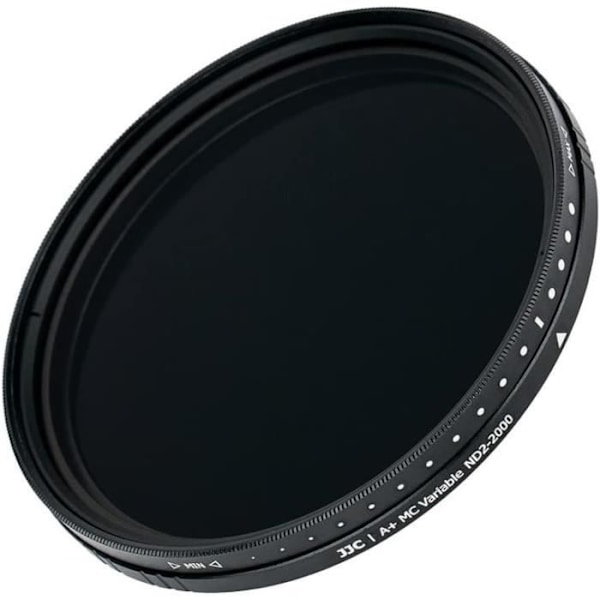 Variabel ND-filter - JJC - ND2 ND2000 - 49 mm - HD optiskt glas - 18 lager beläggning