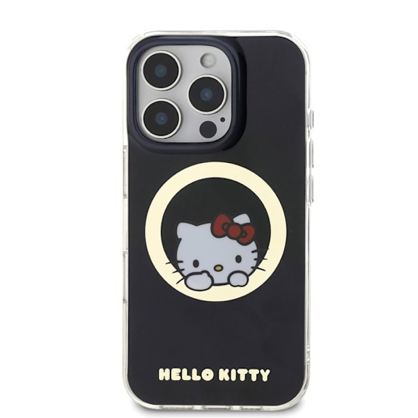 Coque Hello Kitty IML Sweet Kitty MagSafe för iPhone 16 Pro (svart) svart