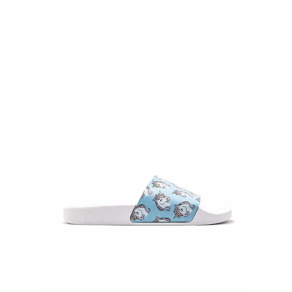 Sandal - barfota Det vita märket - K0125 - Mixed Child Unicorns Open Toe Sandaler Blå 30