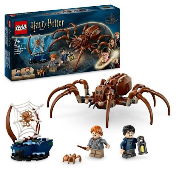 LEGO® Harry Potter 76434 Aragog i den förbjudna skogen - set med spindeltema kastanj