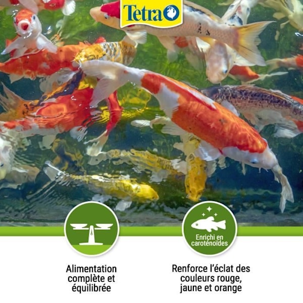 Tetra Pond Color Sticks (Innehåller: 1 L kastanj