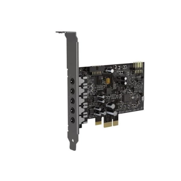 Creative Ls Creative Sound Blaster Audigy FX V2 högupplöst internt PCI-ljudkort med 5.1 Virtual Surround