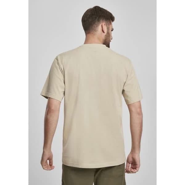 T-shirt - URBAN CLASSICS - Basic Tall - Kräm - Korta ärmar - Rundad krage Grädde XL