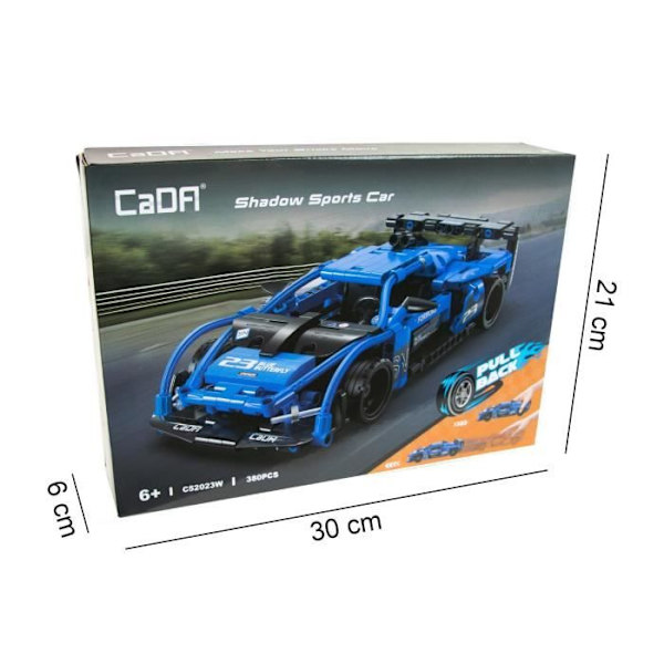 Varje C52023W Drag-racingbilar 380 bitar